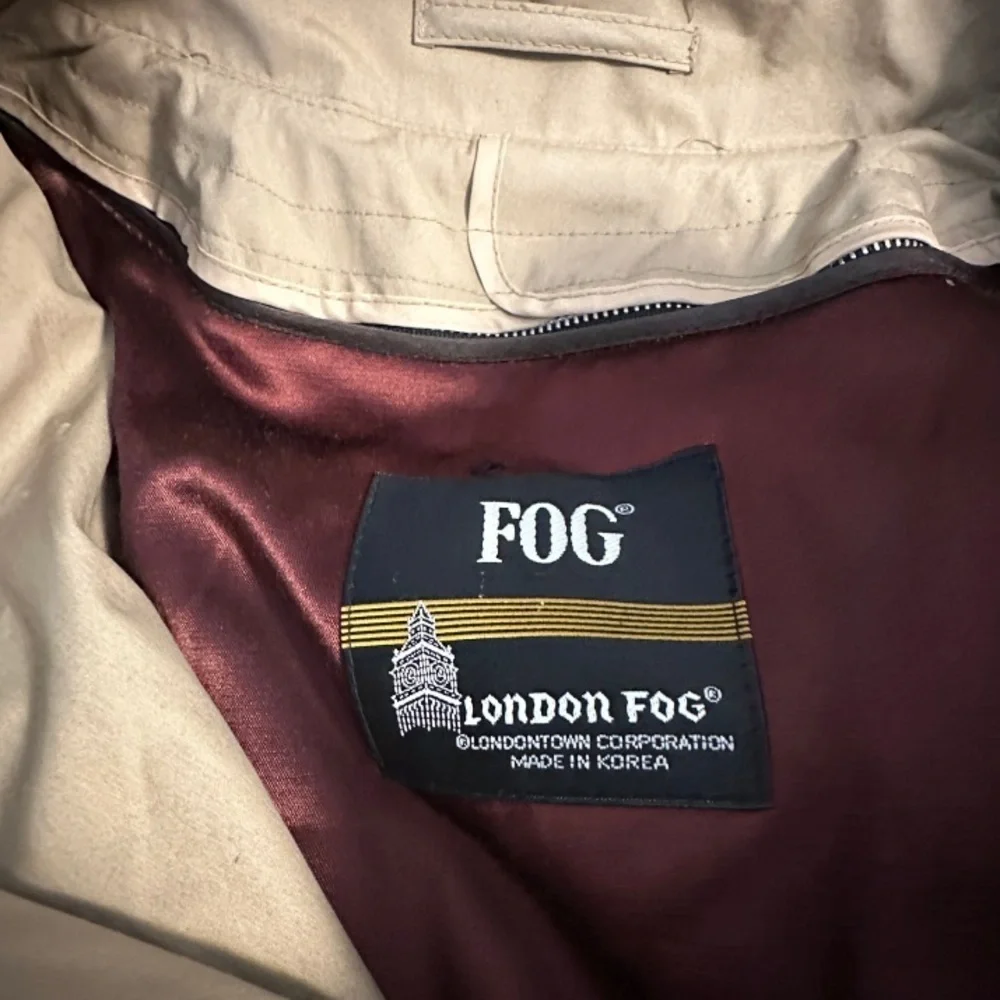 Vintage London Fog Tan Trench‎ Coat